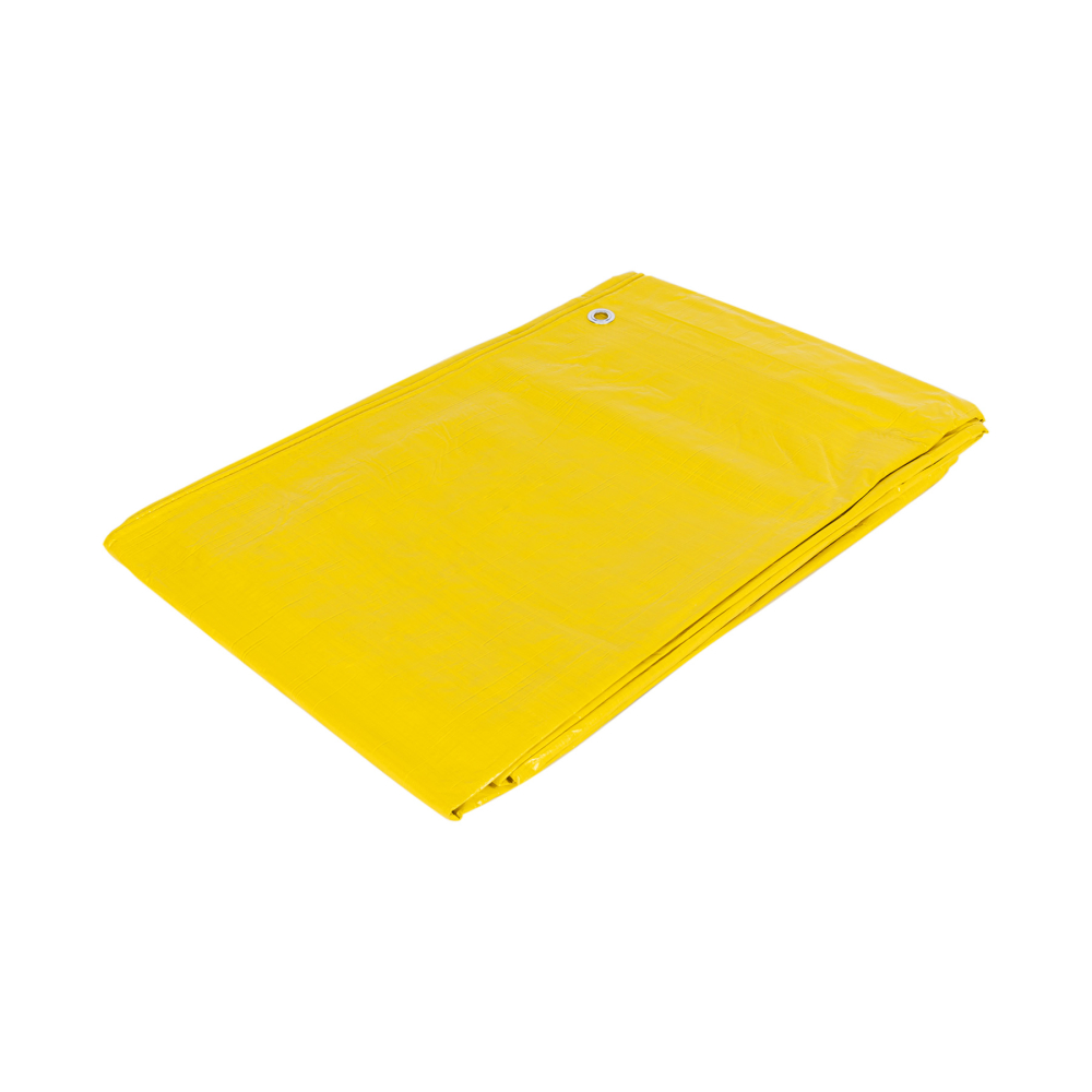 Lona de polietileno 3 x 5 m, amarilla, 110 g/m2, PRETUL LP-35A
