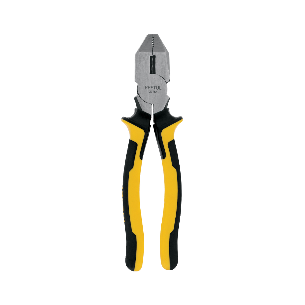 Pinza p/electricista 9' uso rudo, Comfort Grip, PRETUL 219-PX