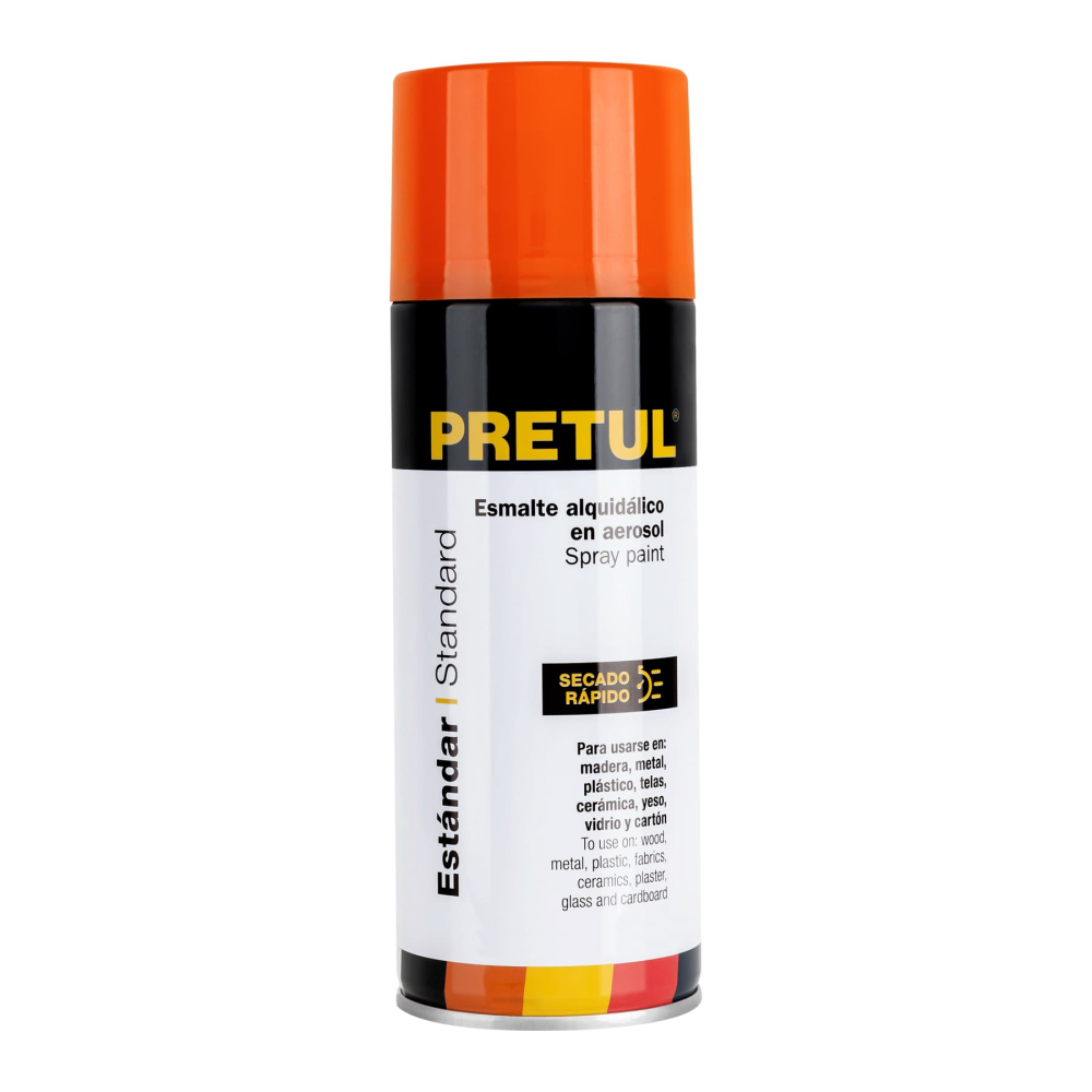 Pintura en aerosol, naranja, 400 ml, PRETUL PA-NA-P