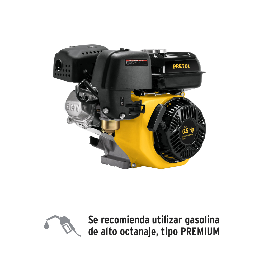 Motor a gasolina 6.5HP, PRETUL MOG-65P