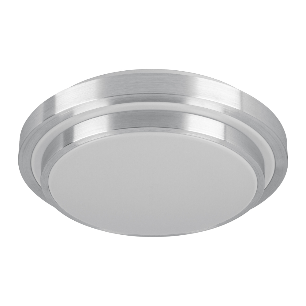 Luminario LED plafón decorativo 22W 6500K, metálico, BASIC PLA-704L