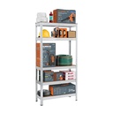 Estante metálico 5 repisas capacidad 35kg, 75x30x150, PRETUL ESME-351