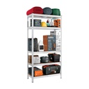 Estante metálico 5 repisas capacidad 35kg, 90x40x180, PRETUL ESME-352