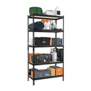 Estante metálico 5 repisas capacidad 60kg, 90x45x180, PRETUL ESME-601