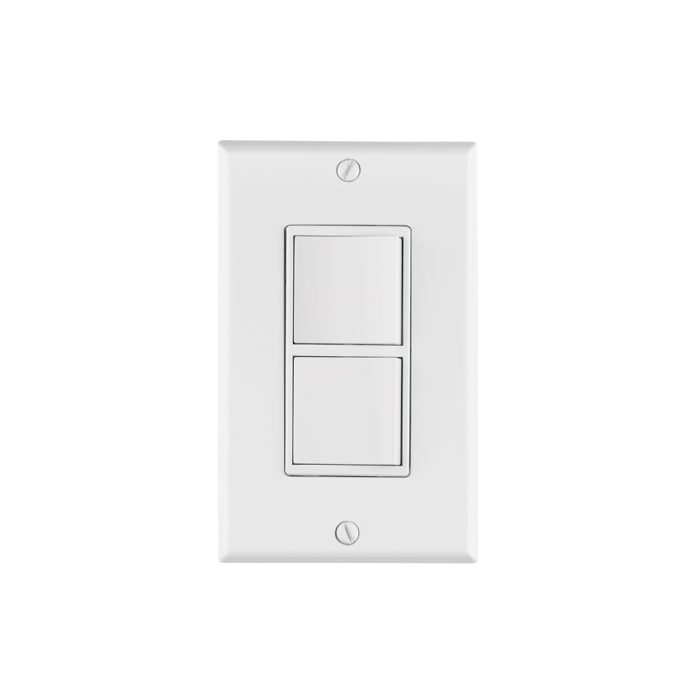 Placa armada interruptor sencillo y de 3 vías Classic PA-APDO-CLP