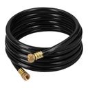 Manguera para gas, PVC negra, 3/8' flare, 4 m, FOSET MGAN-40