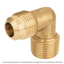 Codo terminal a 90° de latón 5/16' x 3/8', FOSET CLG-514N