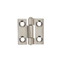 Bisagra rectangular 1 x 7/8', acero inoxidable, HERMEX BR-104