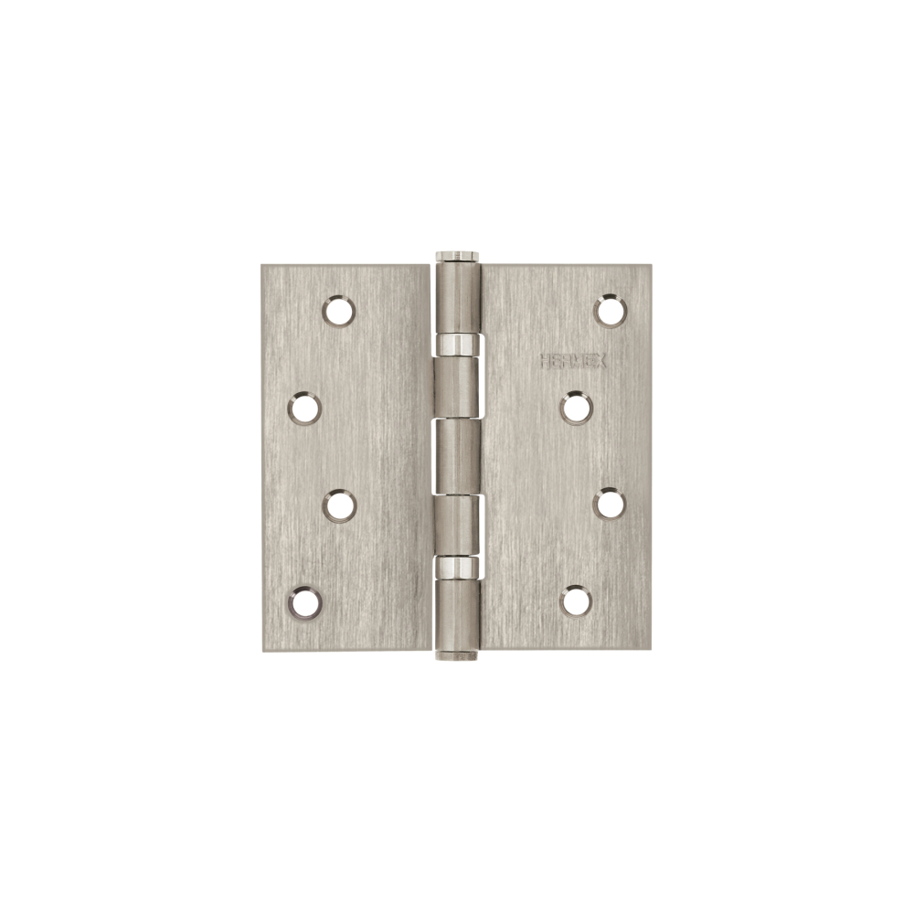 Bisagra cuadrada 4', acero inox, cabeza plana, HERMEX BC-404P