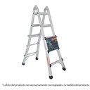 Multiescalera telescópica, 4.5 m, capacidad de carga 150 kg EMT-18