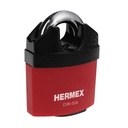 Candado de hierro 50 mm, gancho protegido, llave de disco CHN-50A