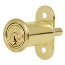 Cerradura para mueble, modelo 20, latón, HERMEX CM-20L