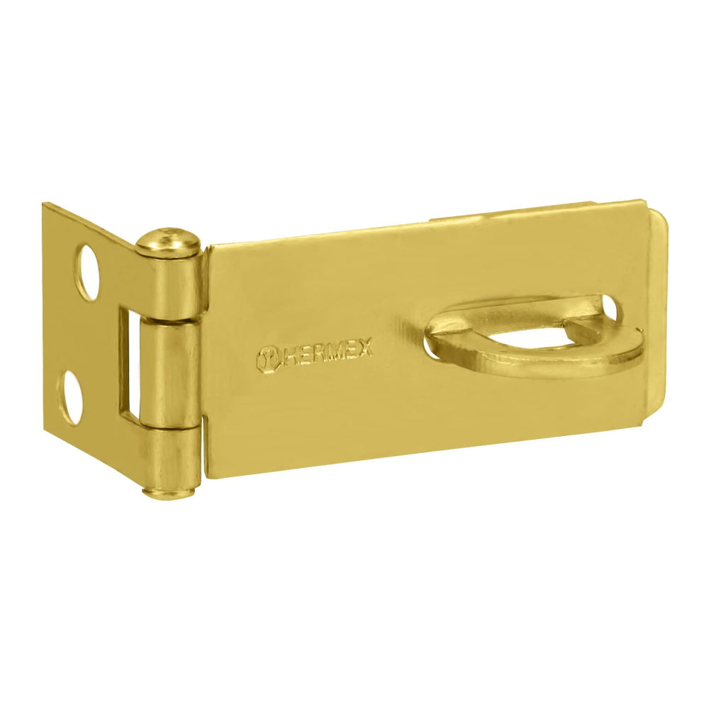 Portacandado de acero latonado 1-3/4', HERMEX POCL-175