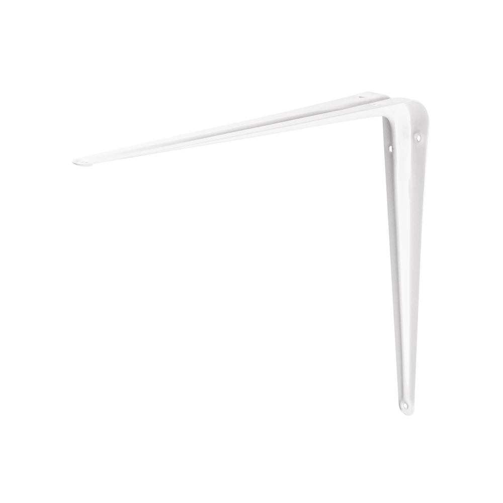 Ménsula de acero blanca 10 x 12', FIERO ME-12B
