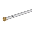 Ánodo de magnesio para calentador solar, 3/4', FOSET R2-CALE-S