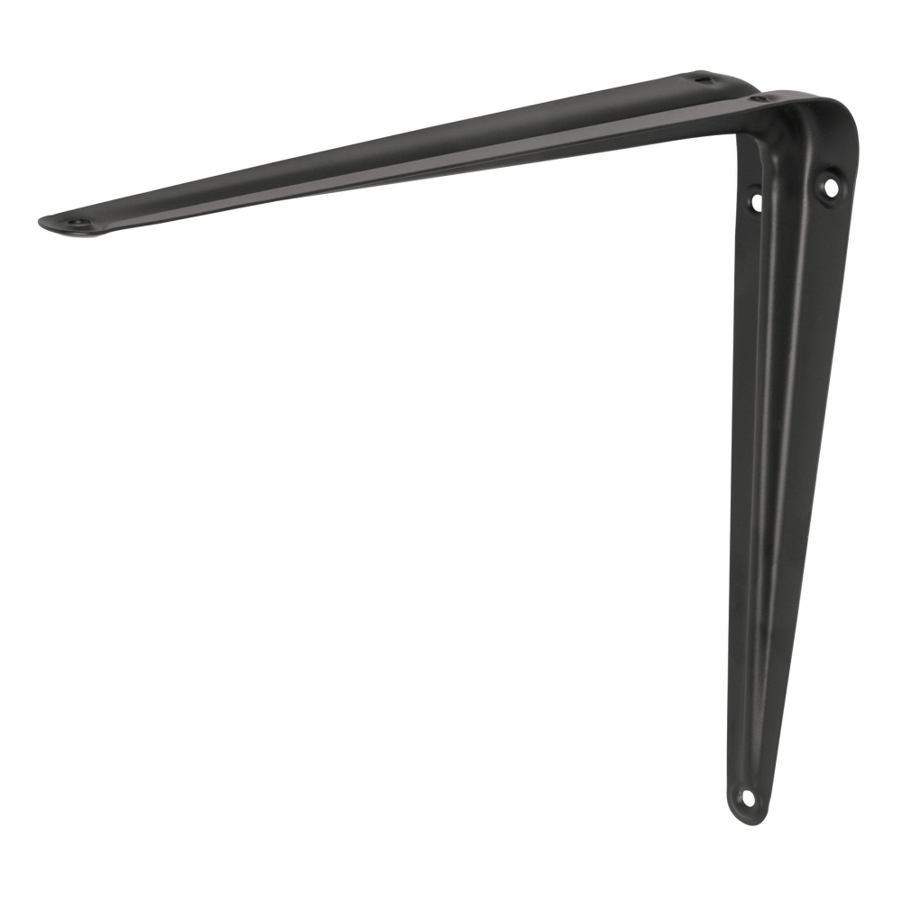 Ménsula de acero negra 10 x 12', FIERO ME-12N