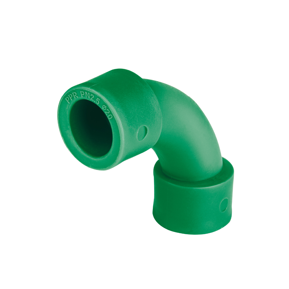 Curva 90° de PPR, 1/2' (20mm), FOSET CV-401