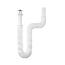Céspol flexible de PP con contra, para lavabo, con arillo CE-245