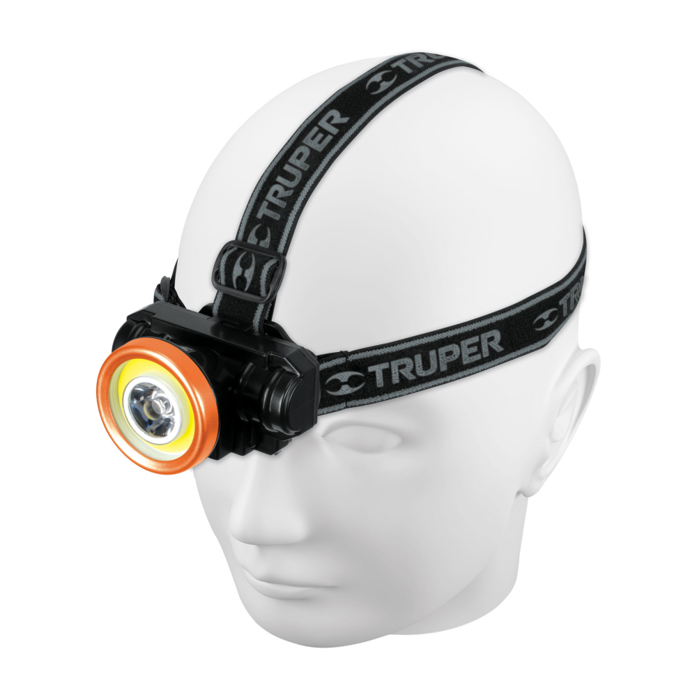 Linterna de minero LED 210 lm, recargable, TRUPER LI-CA-80CR
