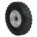 Rueda de hule sólido imponchable 8', doble balero, PRETUL RD-82