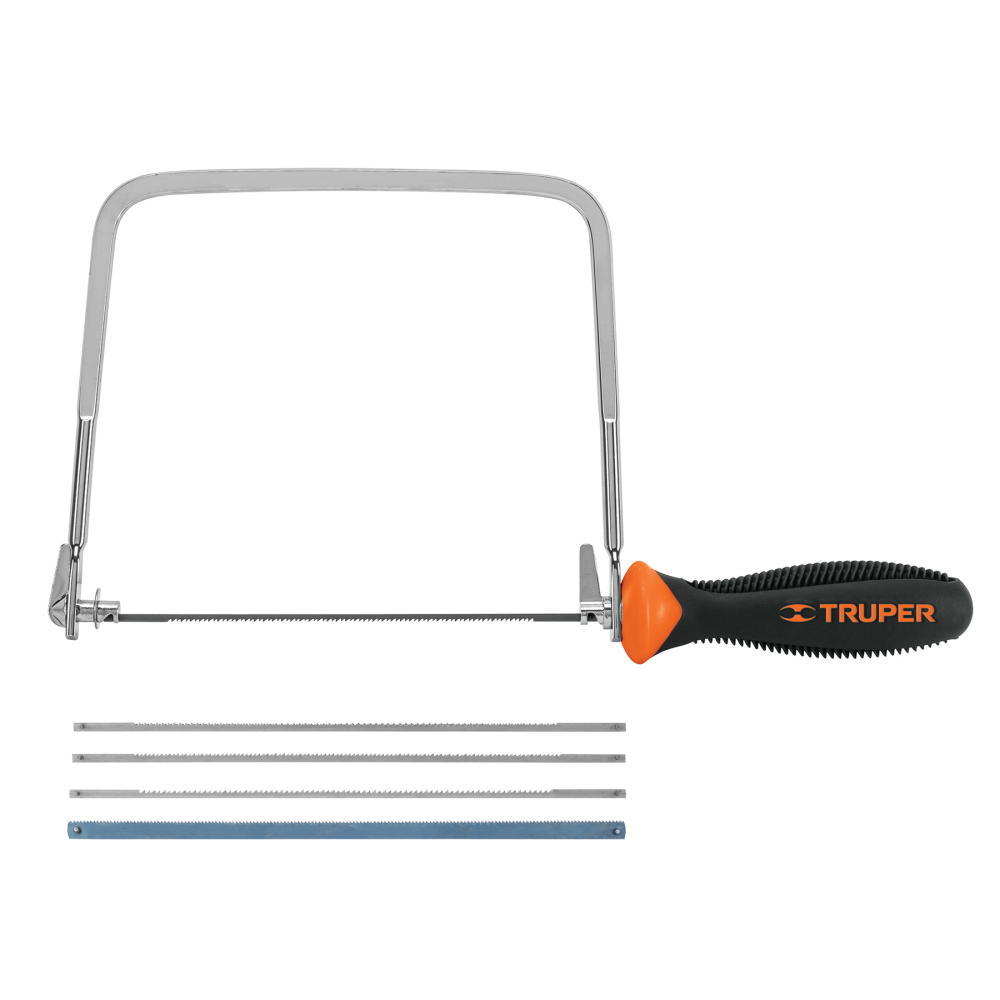 Arco calador con 5 seguetas de 6-1/2', TRUPER ACA-6X
