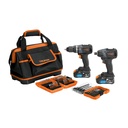 Combo rotomartillo y destornillador de impacto, 20V, MAX MAXCOM-20