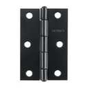 Bisagra rectangular 3 x 2', acero negro mate, HERMEX BR-306