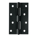 Bisagra rectangular 4' negra, HERMEX BR-406