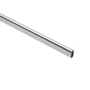 Tubo ovalado para clóset,1.8 m, acero cromado, HERMEX TO-518