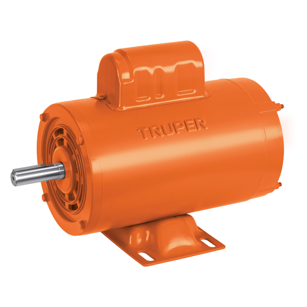 Motor eléctrico monofásico de 1 HP, alta velocidad, TRUPER MOE-1A