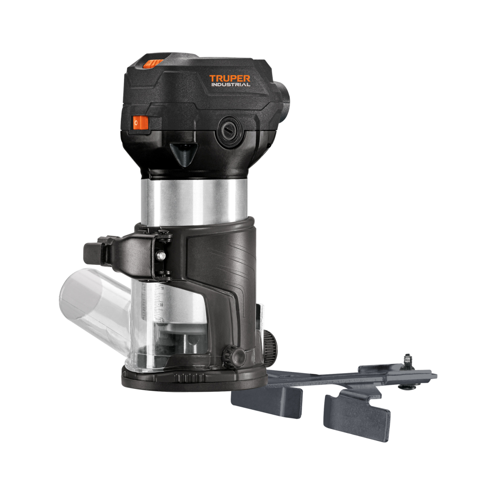 Router (rebajadora) compacto 710 W, 1 HP, TRUPER INDUSTRIAL ROU-MN