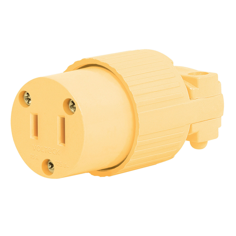 Contacto industrial plástico polarizado, VOLTECK COP-S