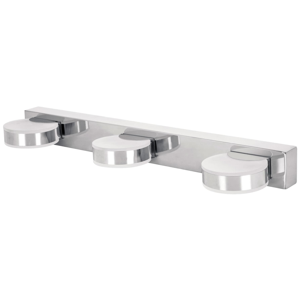 Luminario LED de pared para baño 10W 4000K, 3 spots, VOLTECK ARB-300L