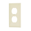 Placa de ABS dúplex, Standard, marfil, VOLTECK PPDO-S