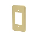 Placa 3 módulos, de aluminio, línea Económica, VOLTECK PATR-E