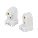 Bolsa 2 portalámparas para tubo LED y fluorescente base FA8 POPL-14