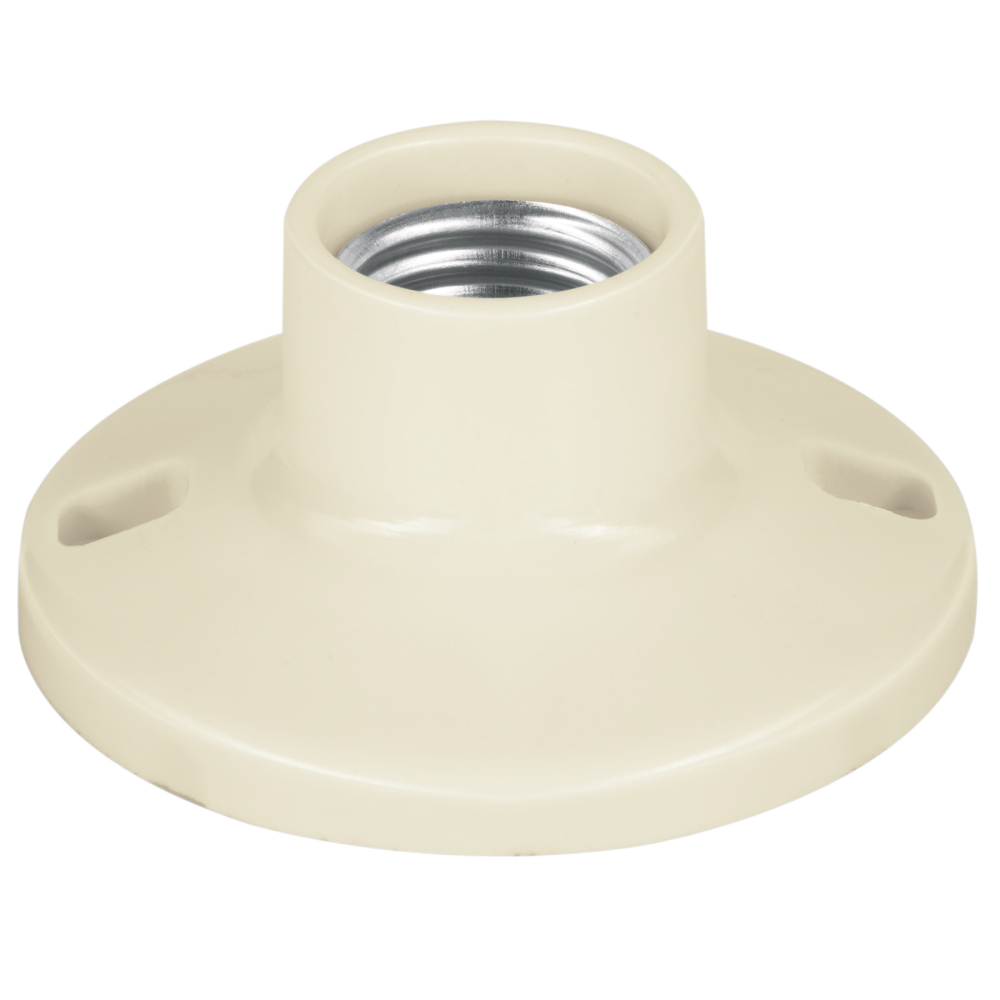 Portalámpara de baquelita, 3-1/2', VOLTECK POPL-10