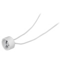Portalámpara de porcelana para base GU10, VOLTECK POPO-21