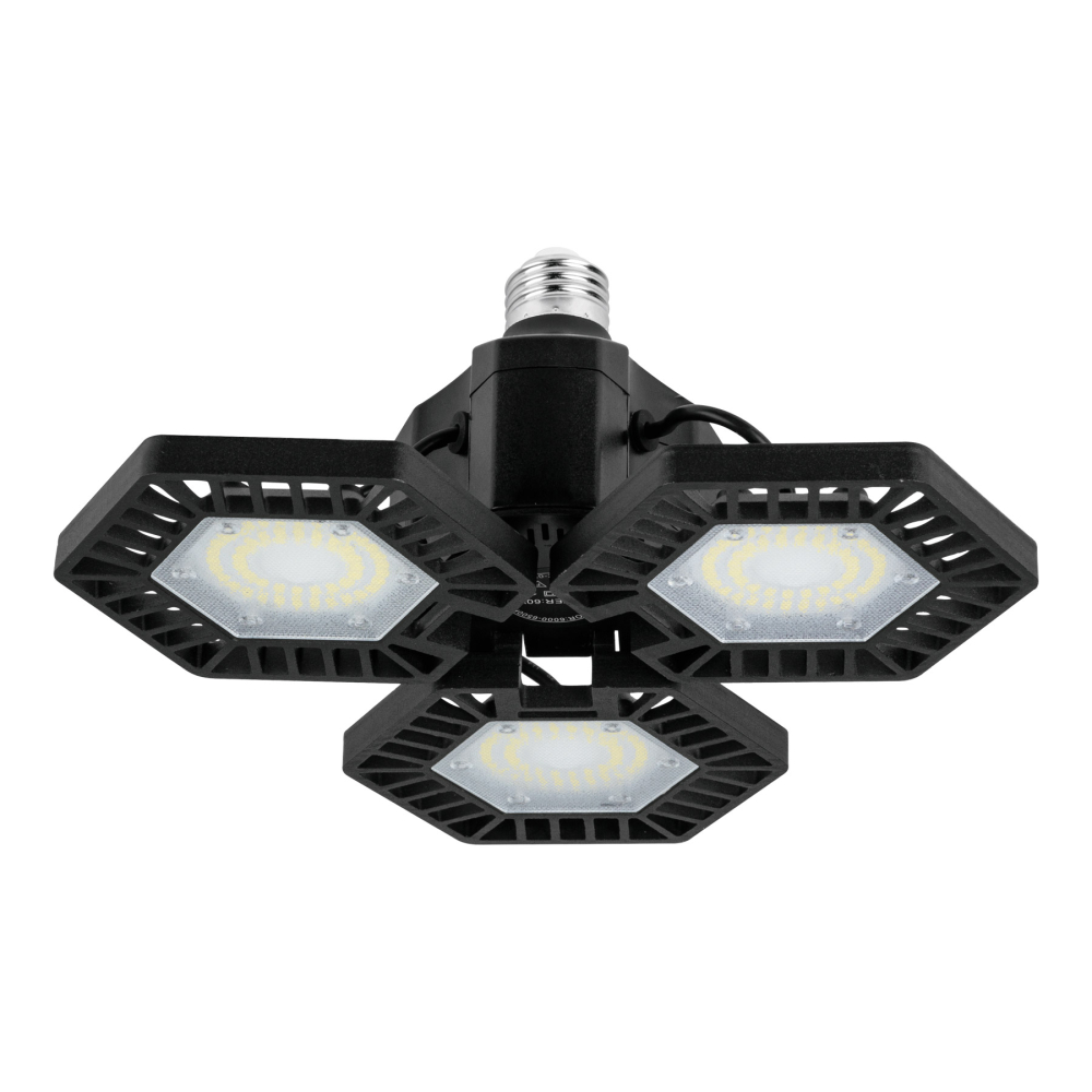 Lámpara LED 50W 6500K con 3 paneles abatibles, VOLTECK ABA-700L