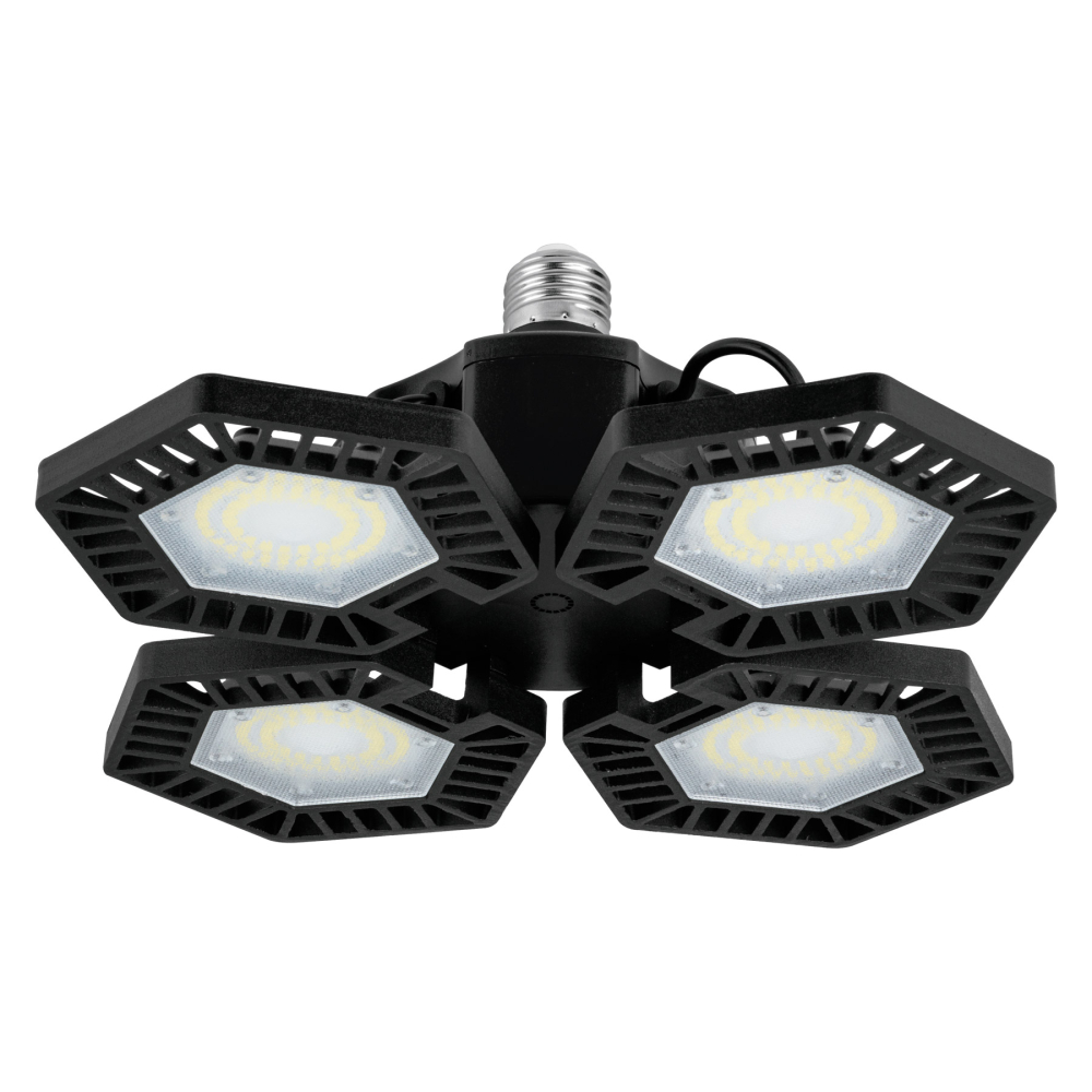 Lámpara LED 100W 6500K con 4 paneles abatibles, VOLTECK ABA-701L