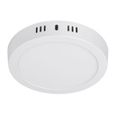 Luminario LED plafón 12W 6500K, redondo, blanco, VOLTECK PLA-205L