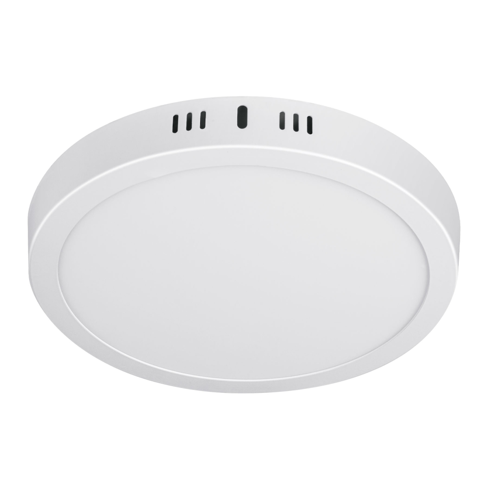 Luminario LED plafón 18W 6500K, redondo, blanco, VOLTECK PLA-207L