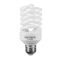 Lámpara espiral mini T2 23 W luz de día en blíster, VOLTECK F-23EM
