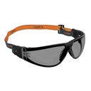 Lentes de seguridad, gris con banda elástica, Active, TRUPER LEDE-SN-R