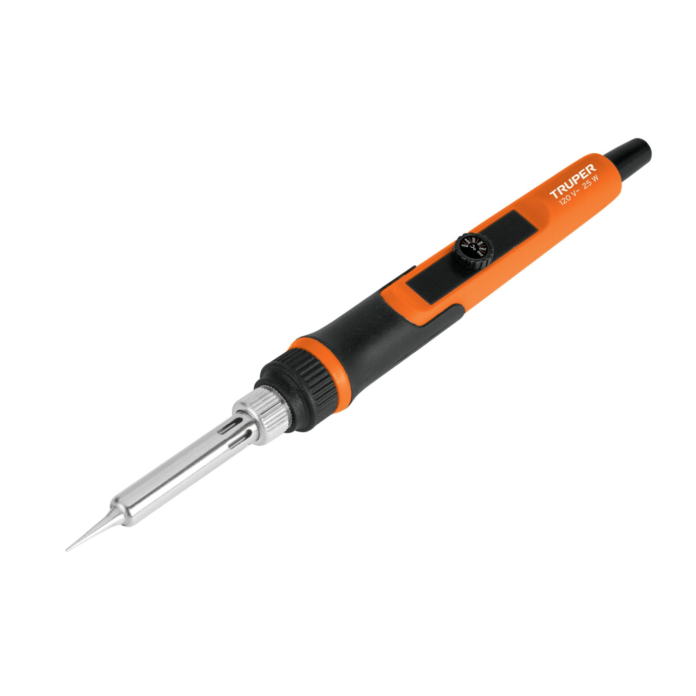 Cautín profesional electrónica de 25W, temperatura regulable CAU-25ER