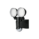 Arbotante LED 12W 4000K con sensor de movimiento, negro ARB-902L