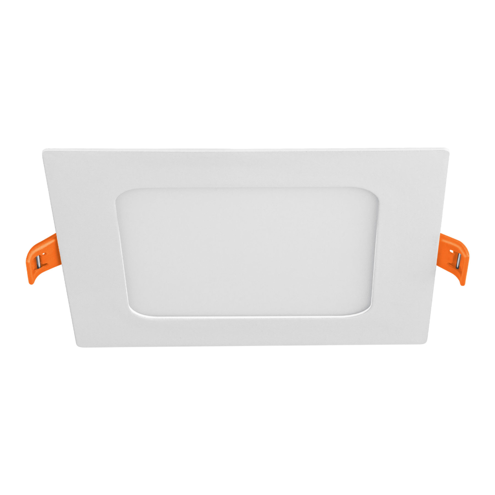 Luminario LED plafón 6W 3000K ultradelgado cuadrado VOLTECK EMP-400LC