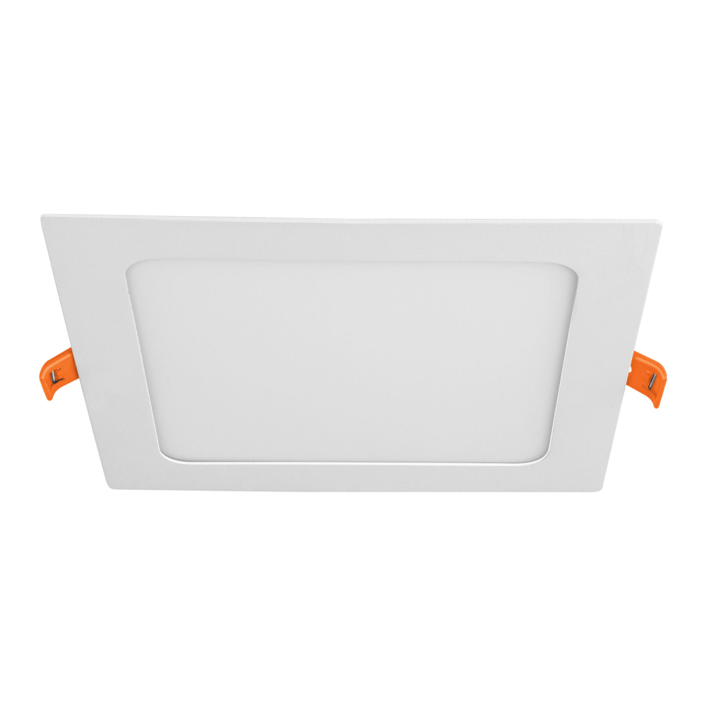 Luminario LED plafón 12W 3000K ultradelgado cuadrado VOLTECK EMP-401LC