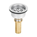 Contracanasta 3-1/2' inox, instala-fácil, tubo latón, FOSET CO-823