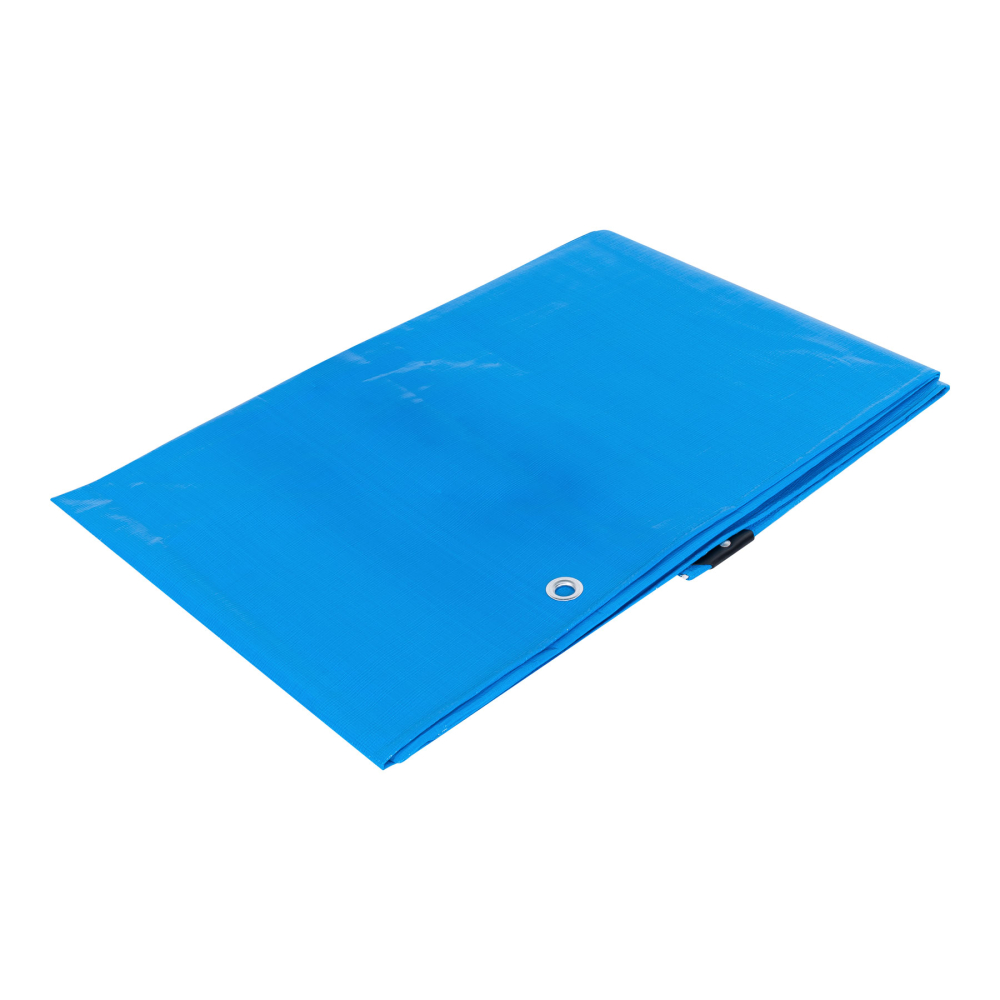 Lona de polietileno reforzada 1.5x2 m, azul, 180g/m2, TRUPER LT-152Z